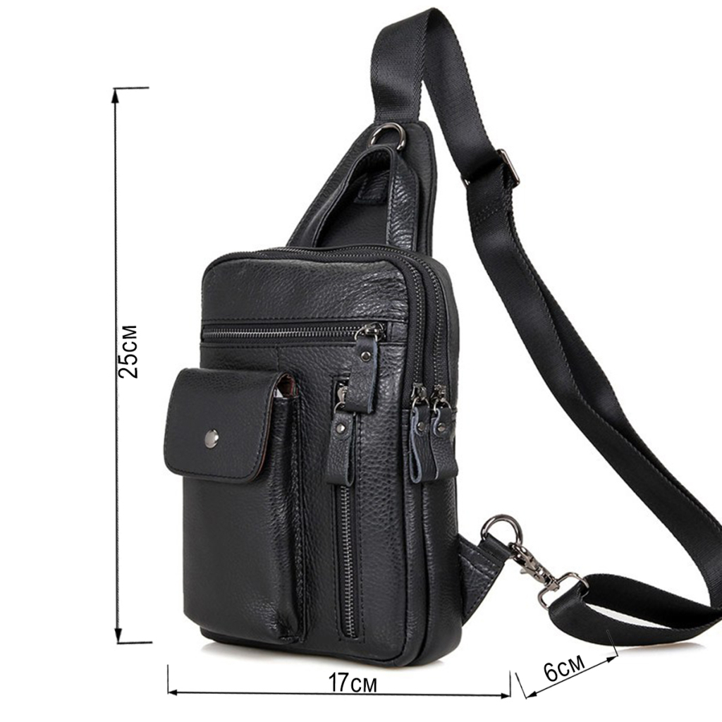 Сумка Vintage Чорна (14407) - зображення 3