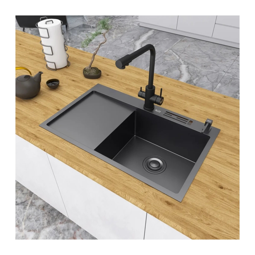 Мийка кухонна Nett NB-7848(L) (0406251) - зображення 8