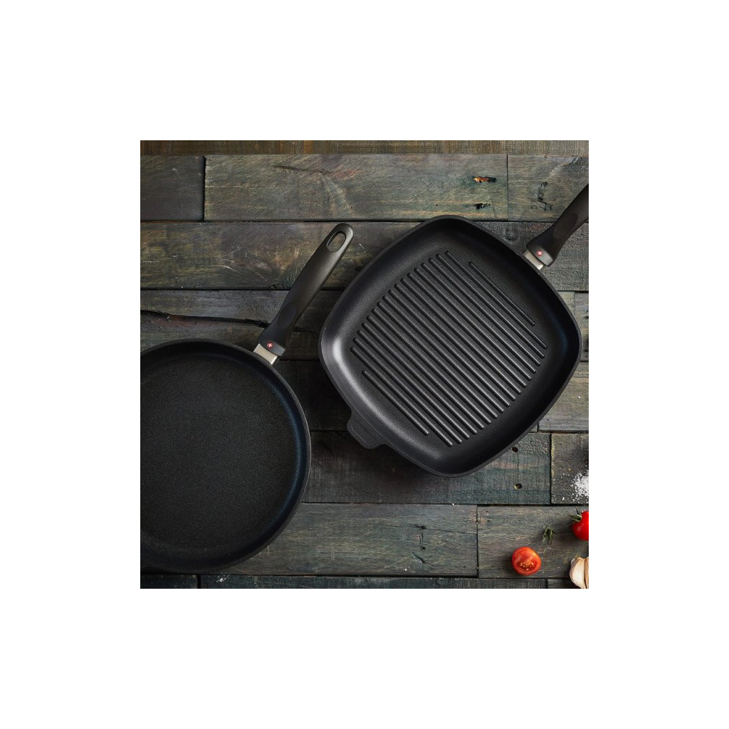 Набір сковорідок Swiss Diamond XD Induction 28 см + гриль (XD SET282i) - зображення 4