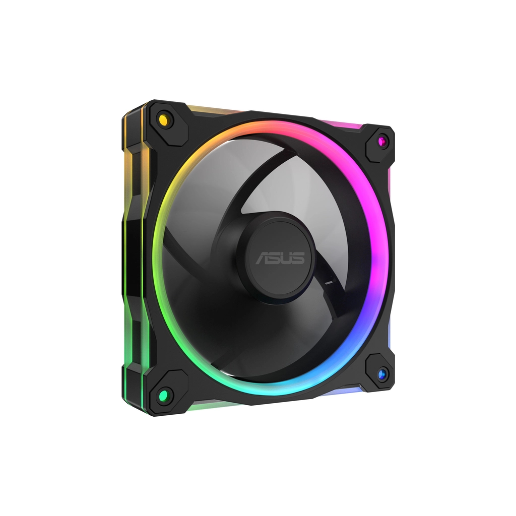 Кулер до корпусу ASUS PRIME MR120 REVERSE ARGB BLACK (90DA00L0-B09000) - зображення 3