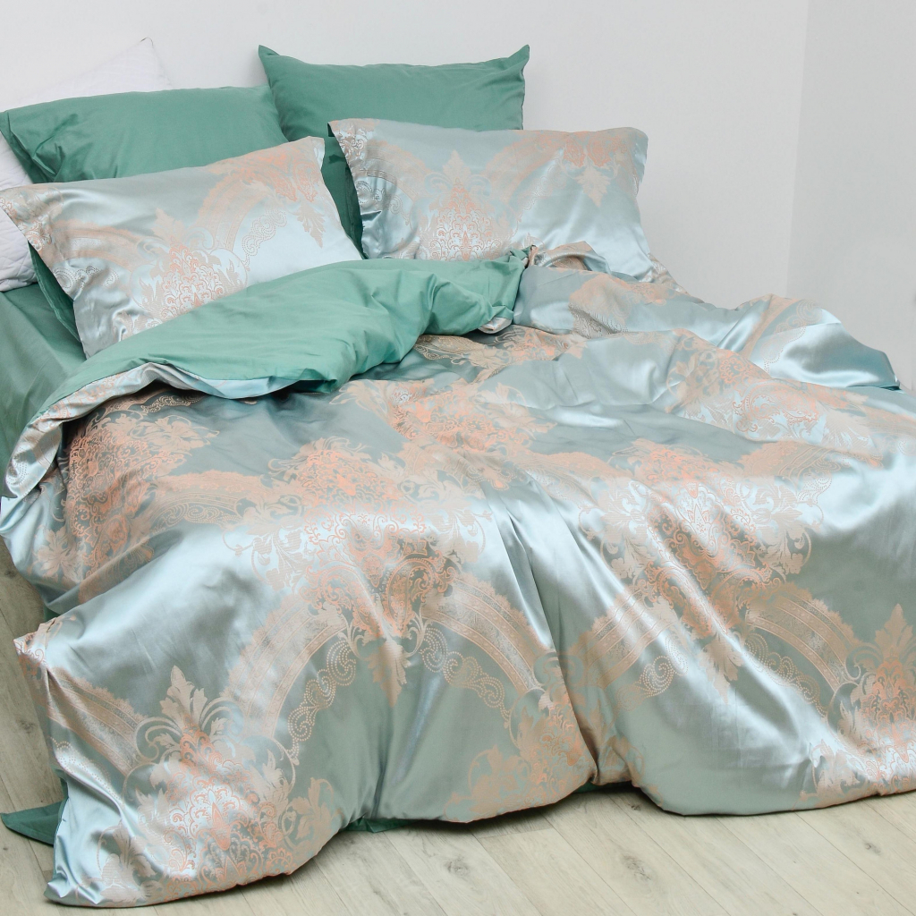 Постільна білизна Tiare 2102 Сатин Жаккард євро (2102 жакард_ev) - зображення 4