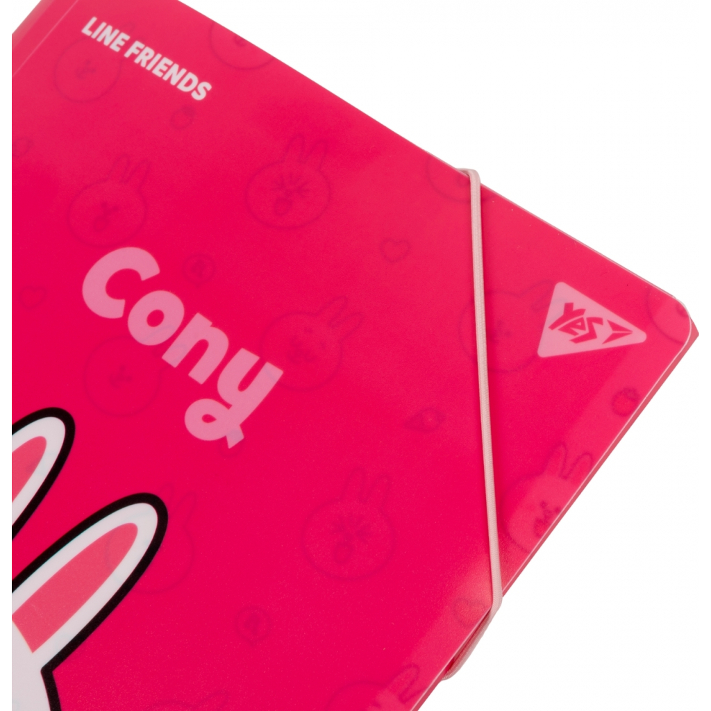 Папка на резинках Yes A4 Line Friends Cony (492097) - зображення 3