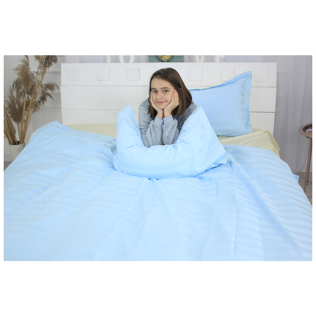 Постільна білизна MirSon Сатин Premium Lunet Duet 160х220 (2200001479548) - зображення 5