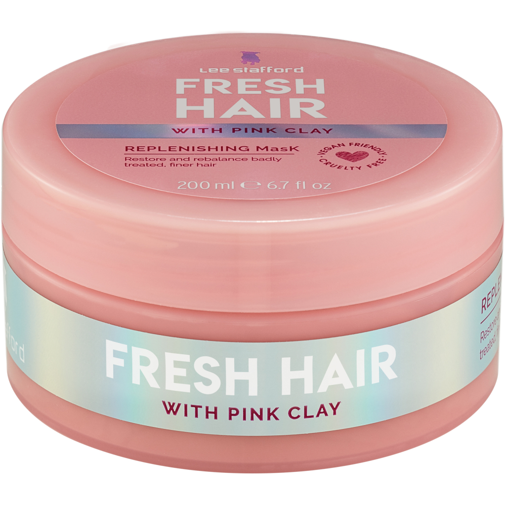 Маска для волосся Lee Stafford Fresh Hair Replenishing Mask з рожевою глиною 250 мл (5060282702844) - зображення 1
