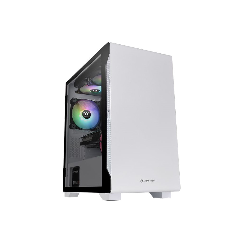Корпус ThermalTake White S100 TG Snow (CA-1Q9-00S6WN-00) - зображення 1