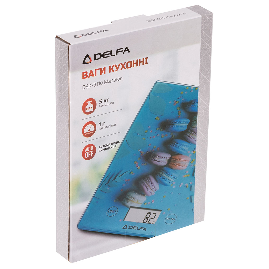 Ваги кухонні Delfa DKS-3110 Macaron - зображення 5