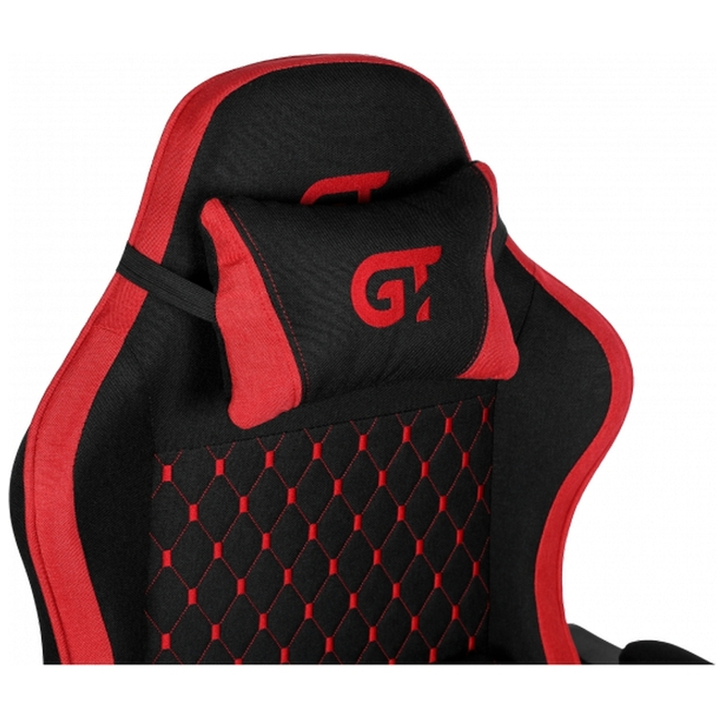Крісло ігрове GT Racer X-2339 Black/Red (X-2339 Fabric Black/Red) - зображення 10