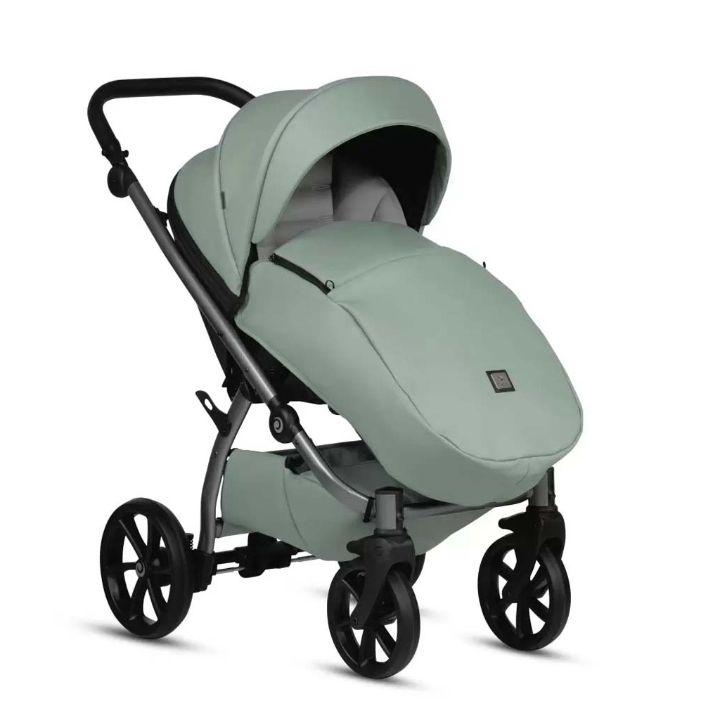 Коляска TUTIS 2 в 1 Uno5+ Leather collection (Sage) (1402039) - зображення 3