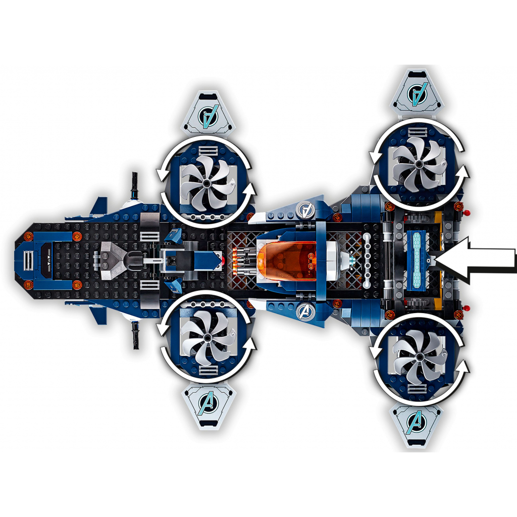 Конструктор LEGO Super Heroes Гелікаррієр 1249 деталей (76153) - зображення 6