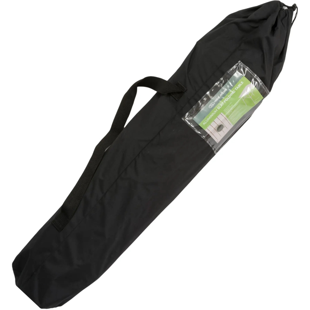 Туристичний стіл Highlander Aluminium Slat Folding Table Small Silver (FUR073) (925474) - зображення 2