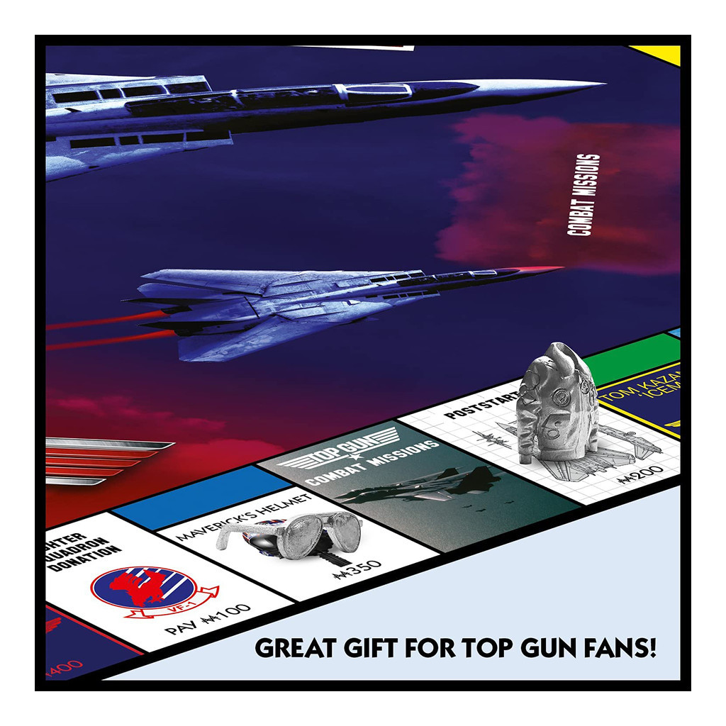 Настільна гра Winning Moves Top Gun Monopoly (WM00548-EN1-6) - зображення 8