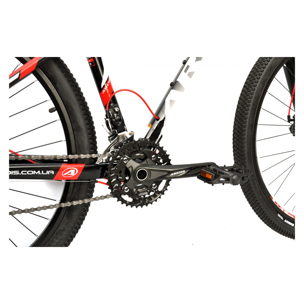 Велосипед Ardis Extreme 27.5" рама-17" Al Black/Red/White (02411) - зображення 4