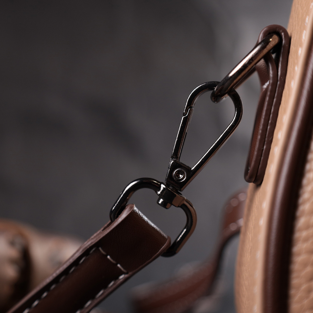 Сумка Vintage З натуральної шкіри Бежева (22373) - зображення 11