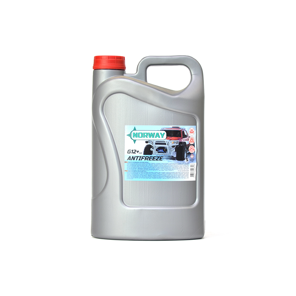 Антифриз Norway G12+ червоний 5 л - зображення 1