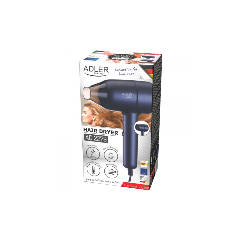 Фен Adler AD 2279b - зображення 7