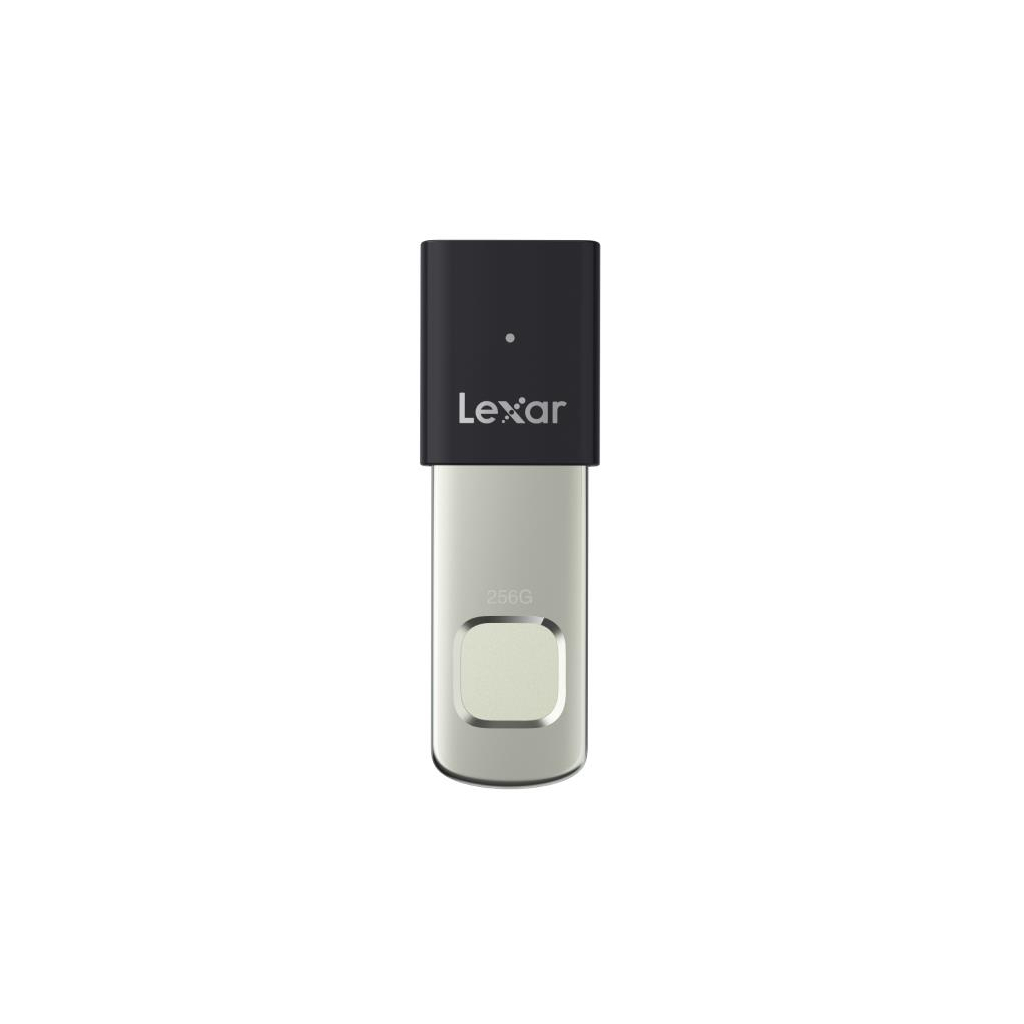 USB флеш накопичувач Lexar 256GB JumpDrive Fingerprint F35 Pro USB 3.2 (LJDF35P256G-RNBNG) - изображение 1