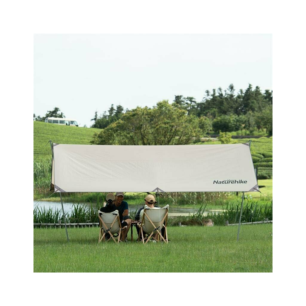 Тент Naturehike Girder NH20TM006 150D 500x292 см Sand (6927595749654) - зображення 4