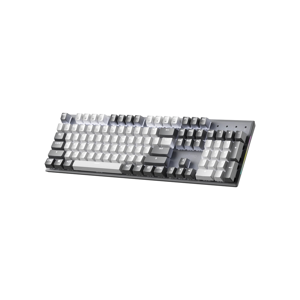 Клавіатура GamePro Genesis Metallic MK144G Outemu Red Switch USB UA Gray (MK144G) - зображення 2