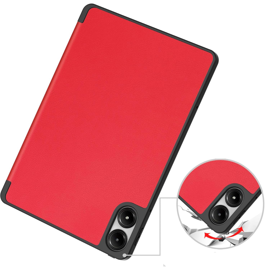 Чохол до планшета BeCover Flexible TPU Mate Xiaomi Redmi Pad Pro 12.1'' Red (711592) - зображення 4