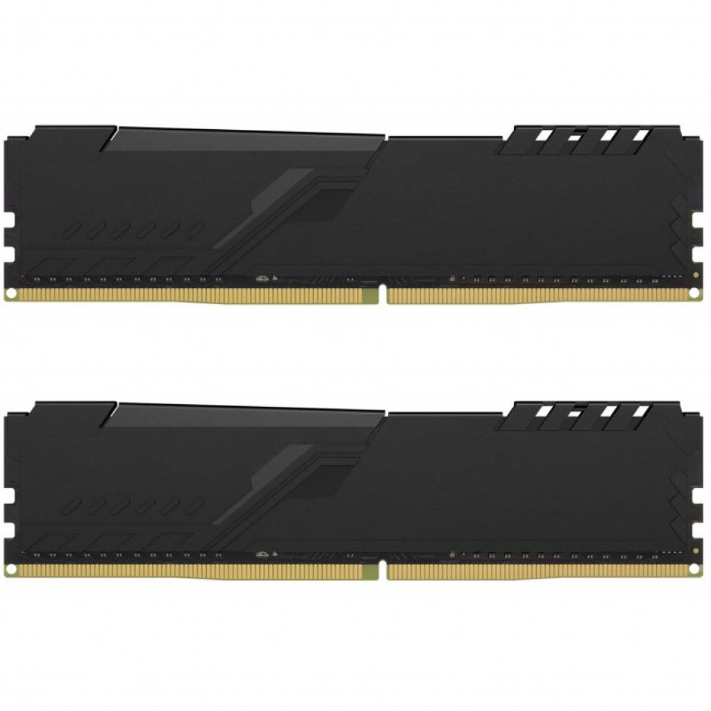 Модуль пам'яті для комп'ютера DDR4 16GB (2x8GB) 3600 MHz HyperX Fury Black Kingston Fury (ex.HyperX) (HX436C17FB3K2/16) - изображение 4