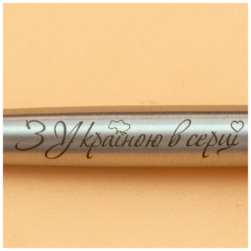 Ручка кулькова Parker JOTTER 17 UKRAINE SS CT BP З Україною в серці (16132_T208b) - зображення 2