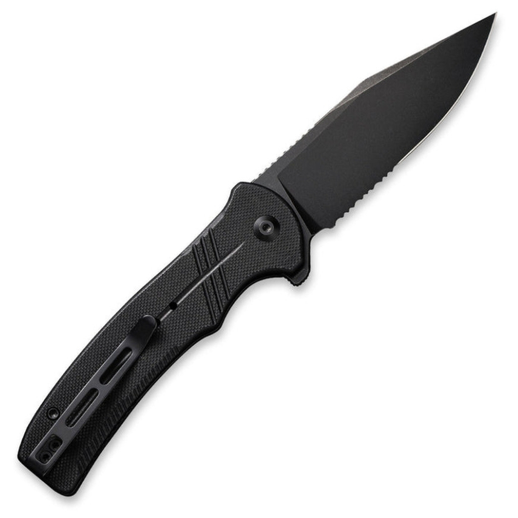 Ніж Civivi Cogent Serrated, Black G10, Darkwash (C20038E-1) - зображення 3