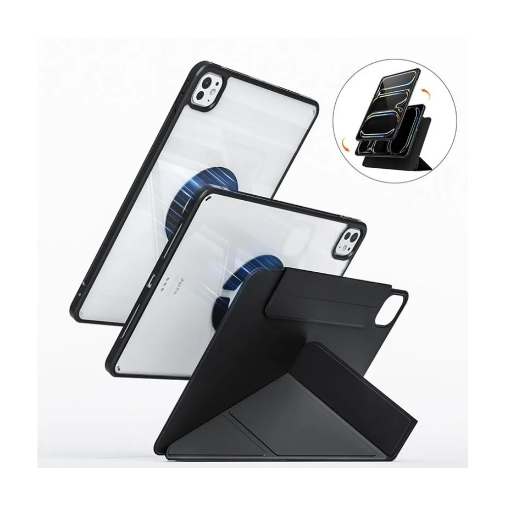 Чохол до планшета BeCover Ultra Slim Origami Flex Apple iPad Pro 11" M4 2024 Black (712977) - зображення 2