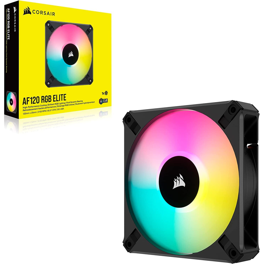 Кулер до корпусу Corsair AF120 RGB Elite (CO-9050153-WW) - зображення 2