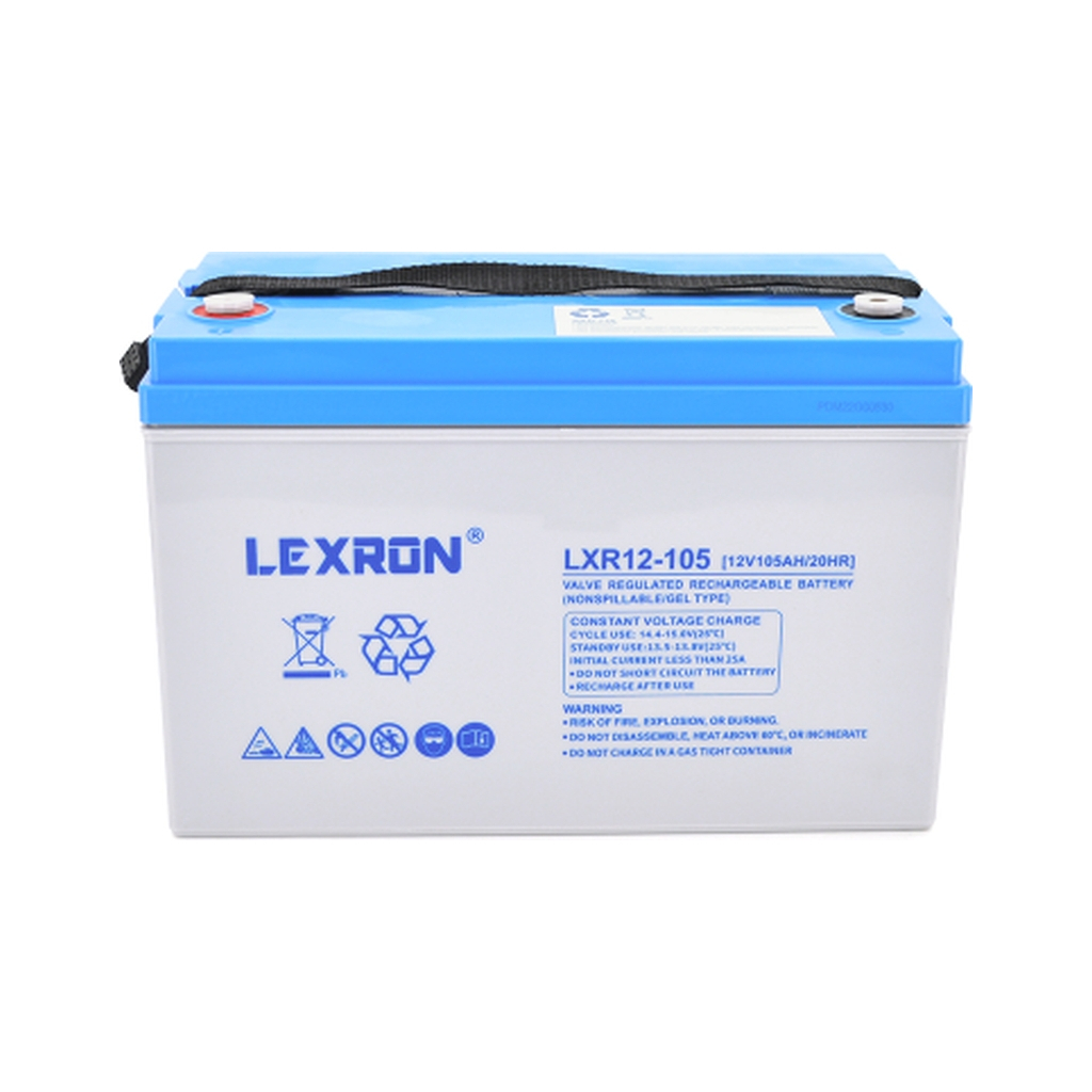Батарея до ДБЖ Lexron 12V-100Ah (LXR12-105) - зображення 1