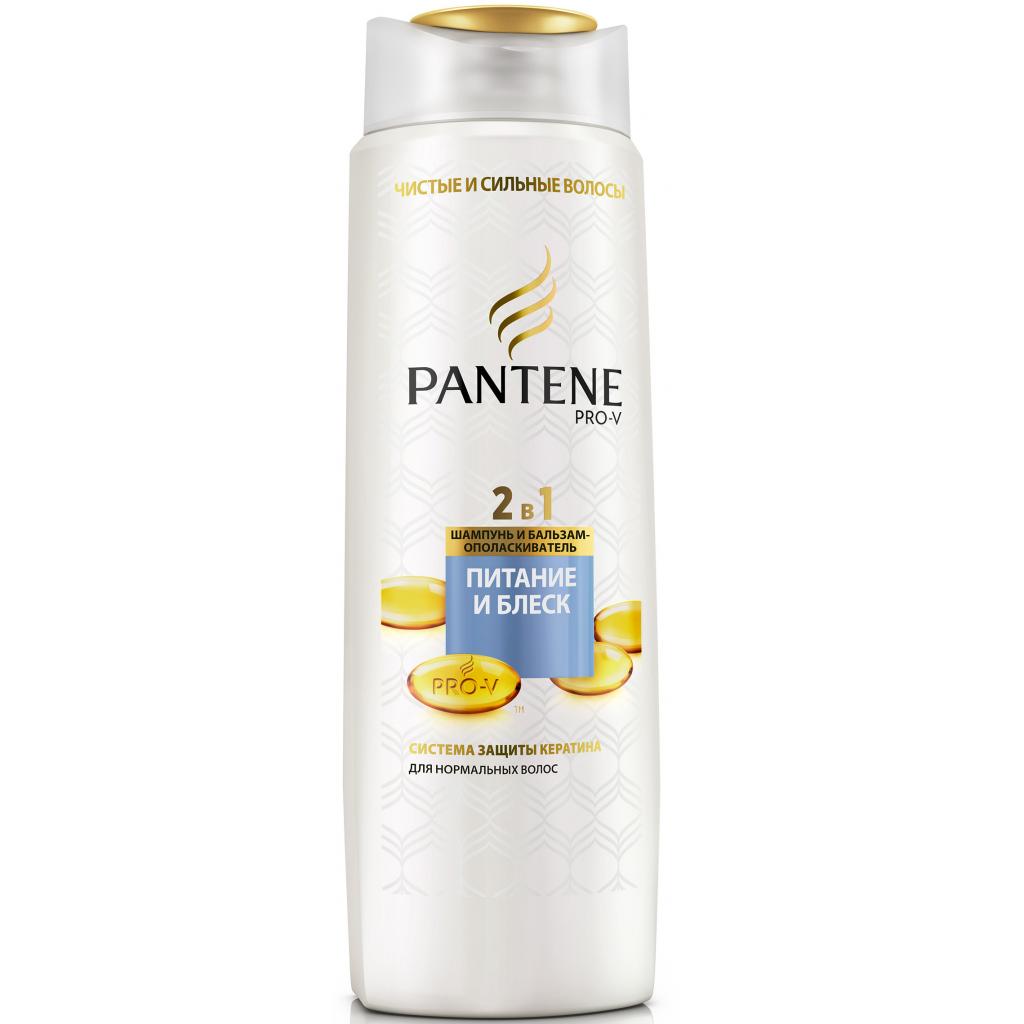 Шампунь Pantene 2 в 1 Насичення та блиск 400 мл (5000174698220) - зображення 1