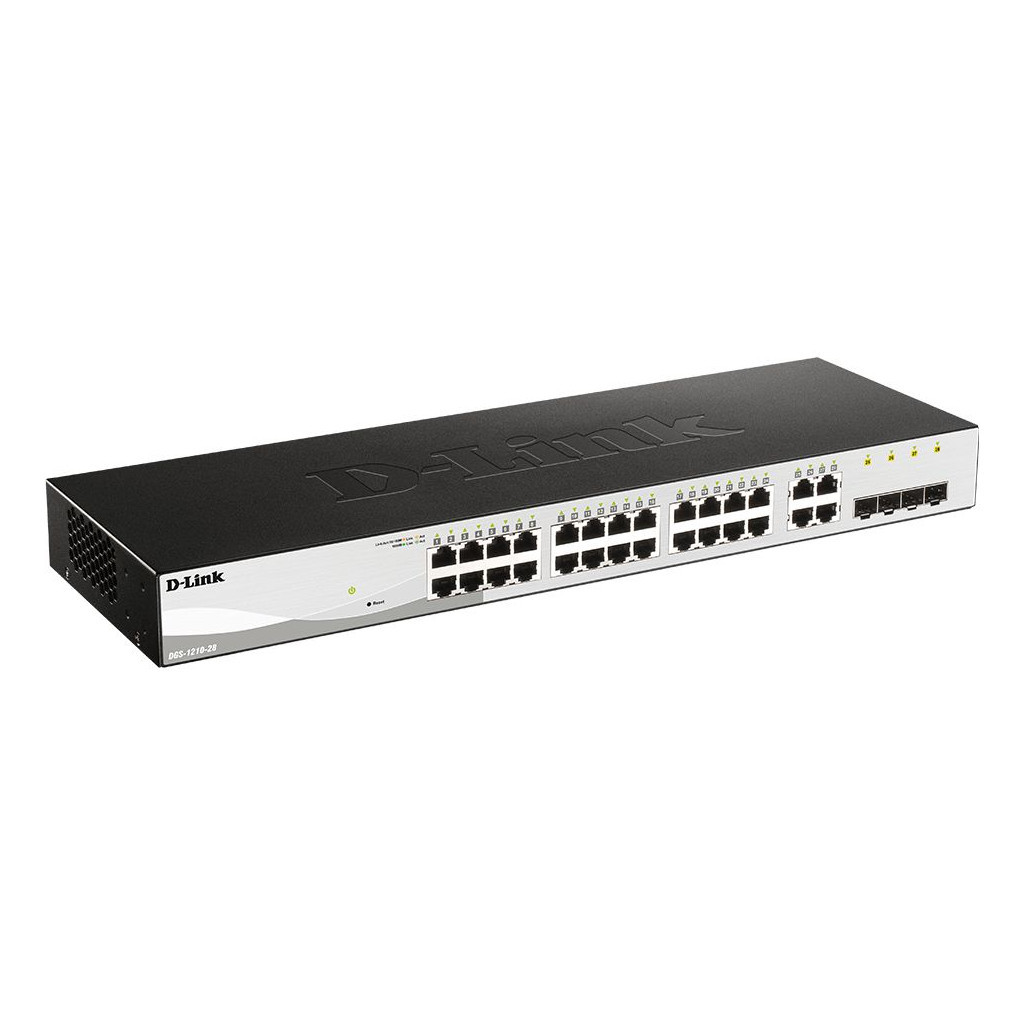 Комутатор мережевий D-Link DGS-1210-28/E - зображення 2
