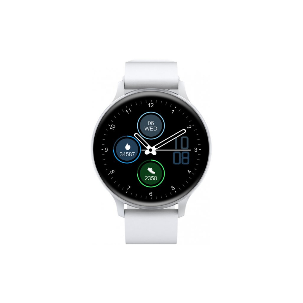 Смарт-годинник Canyon CNS-SW68SS Badian Silver (CNS-SW68SS) - зображення 2