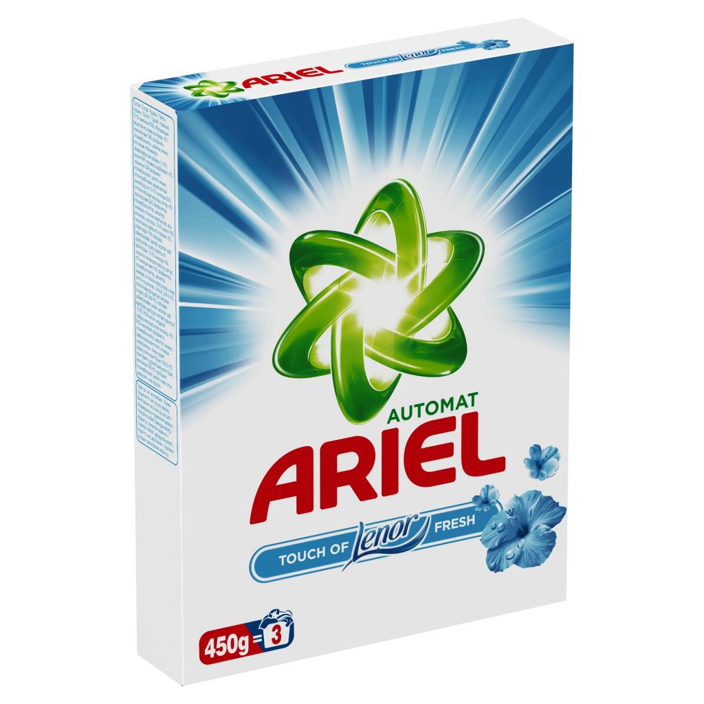 Пральний порошок Ariel Touch of Lenor Fresh 450 г (5413149487345) - зображення 1