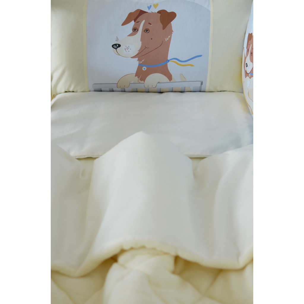 Дитячий постільний набір Верес "Velour Friendly Pes" (5 од ) (218.13) - зображення 7