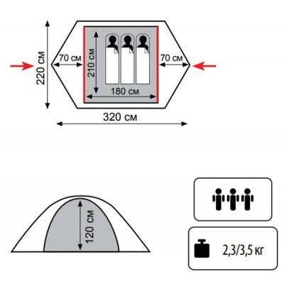 Намет Tramp Hunter (TLT-001.11) - зображення 2