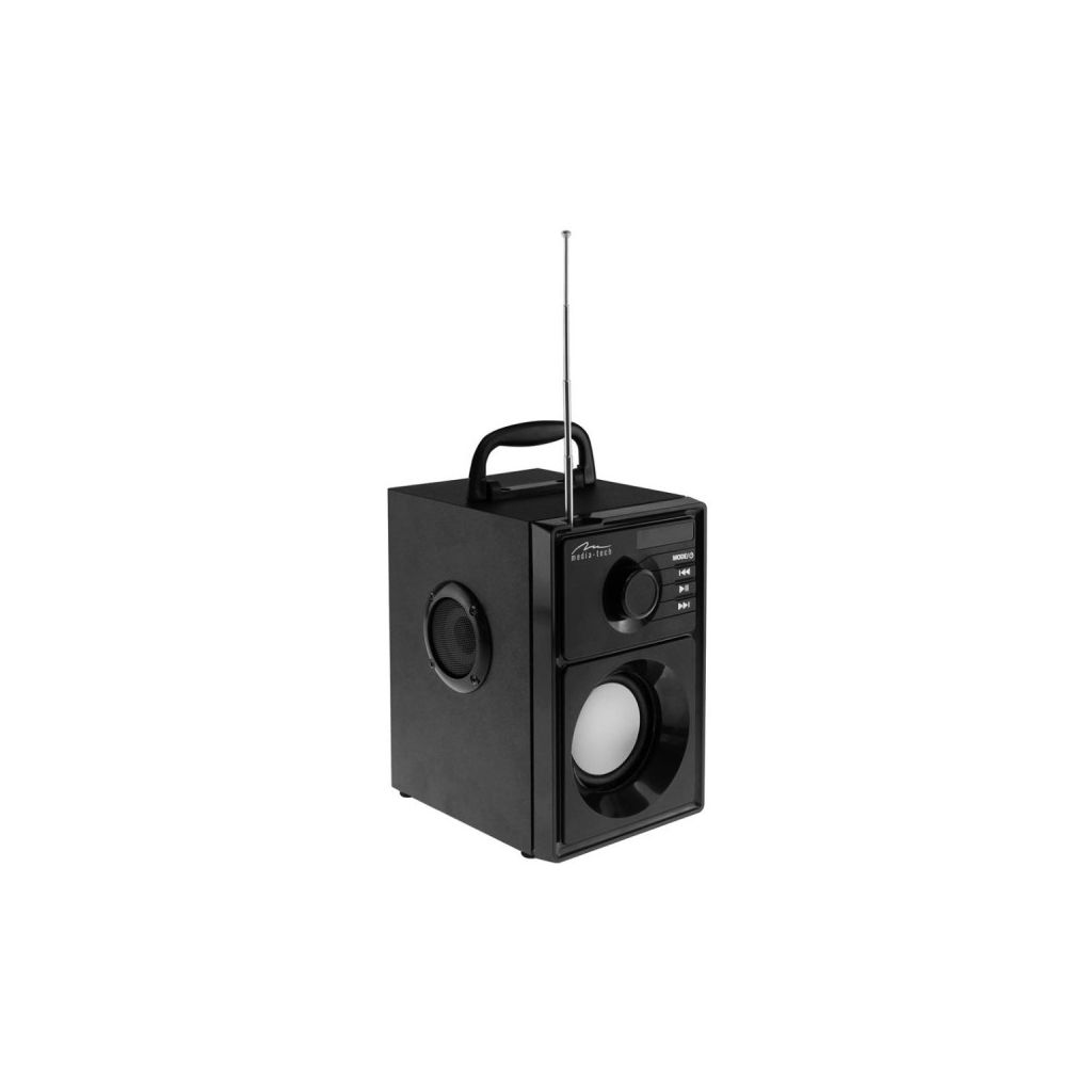 Акустична система Media-Tech Boombox BT 15W Black (MT3179) - зображення 4