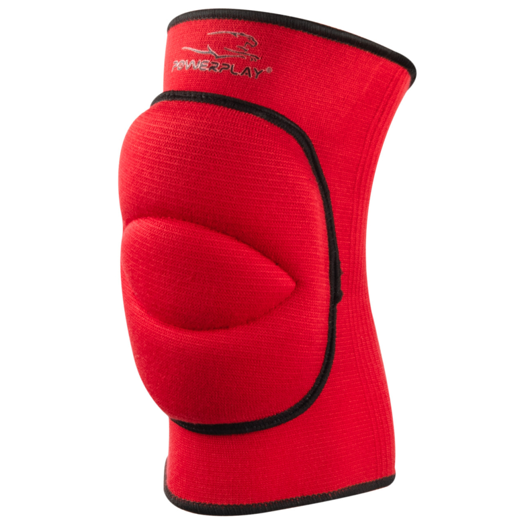 Фіксатор коліна PowerPlay PP-8000 Elastic Knee Support червоні L (PP-8000_Red_L) - зображення 4