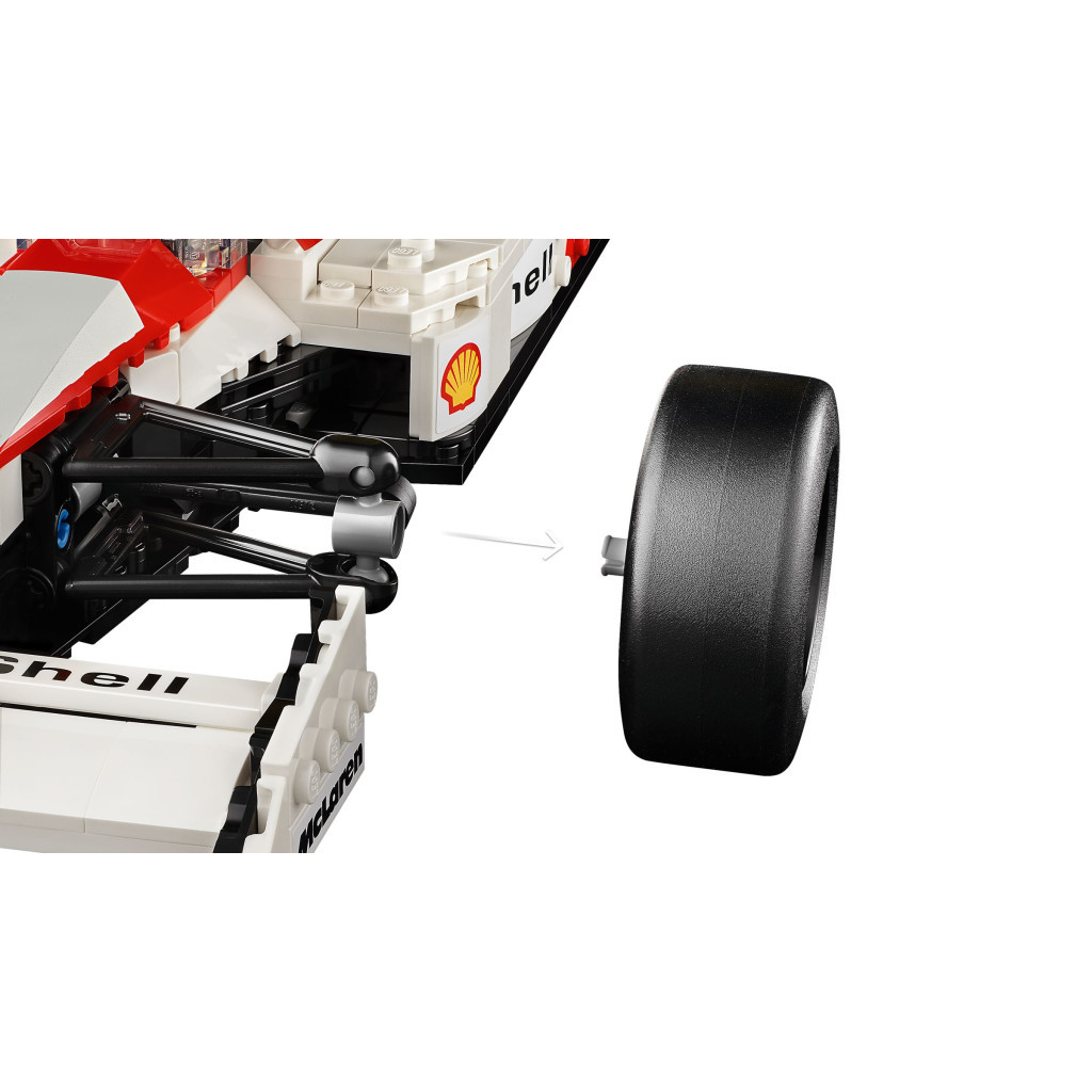 Конструктор LEGO Icons McLaren MP4/4 і Айртон Сенна (10330) - зображення 8