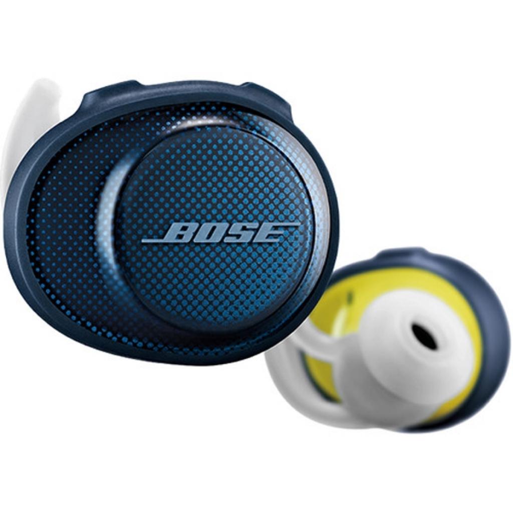 Навушники Bose SoundSport Free Wireless Headphones Blue/Yellow (774373-0020) - зображення 2