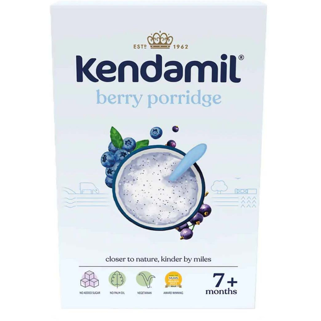 Дитяча каша Kendamil Молочна з ягодами з 7 місяців 150 г (92000007) - изображение 1