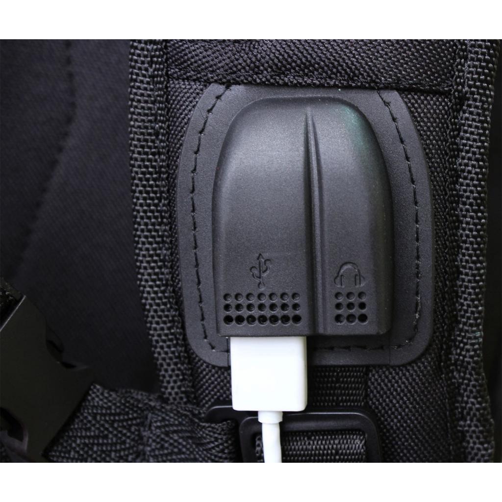 Рюкзак для ноутбука AirOn 16" Bagland Boss 16л, 52666 Black (4821784622194) - зображення 6