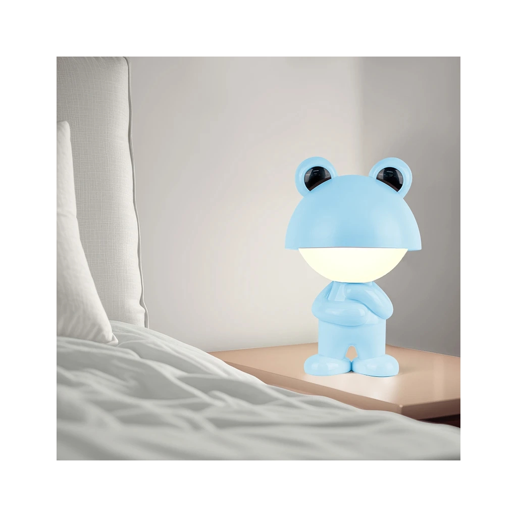 Нічник Kite Світильник LED з акумулятором Dreamy Froggy, блакитний (K25-315-3-3) - зображення 5