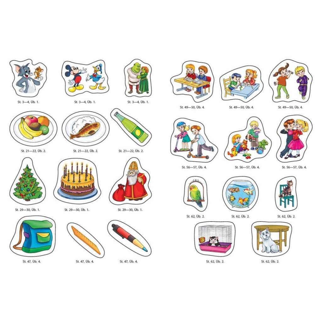 Робочий зошит Німецька мова. 1 клас. до підруч. "Німецька мова. 1 клас. Deutsch lernen ist super!" Ранок (9786170945365) - зображення 10