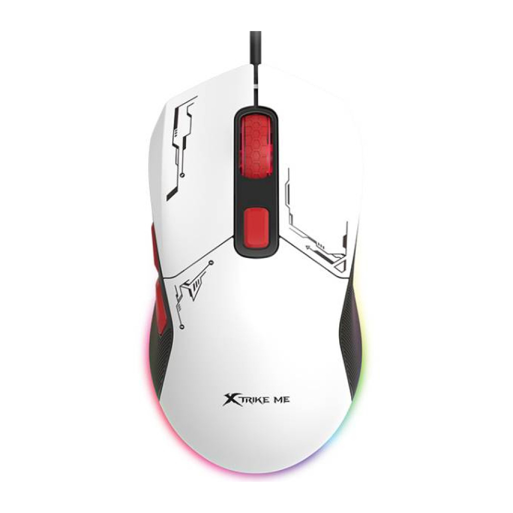 Мишка Xtrike ME GM-316W USB RGB White (GM-316W) - зображення 5
