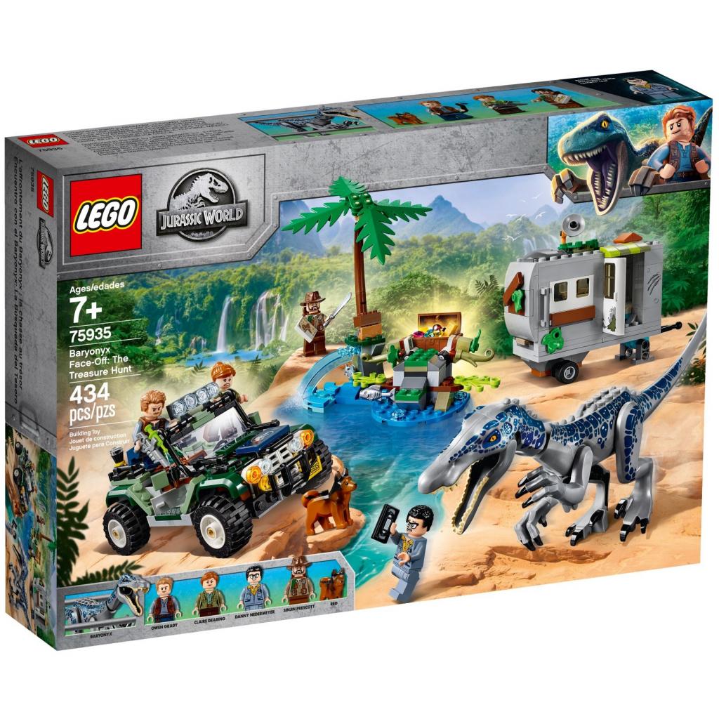 Конструктор LEGO Jurassic World Поєдинок з баріоніксом: охота за скарбами (75935) - зображення 1