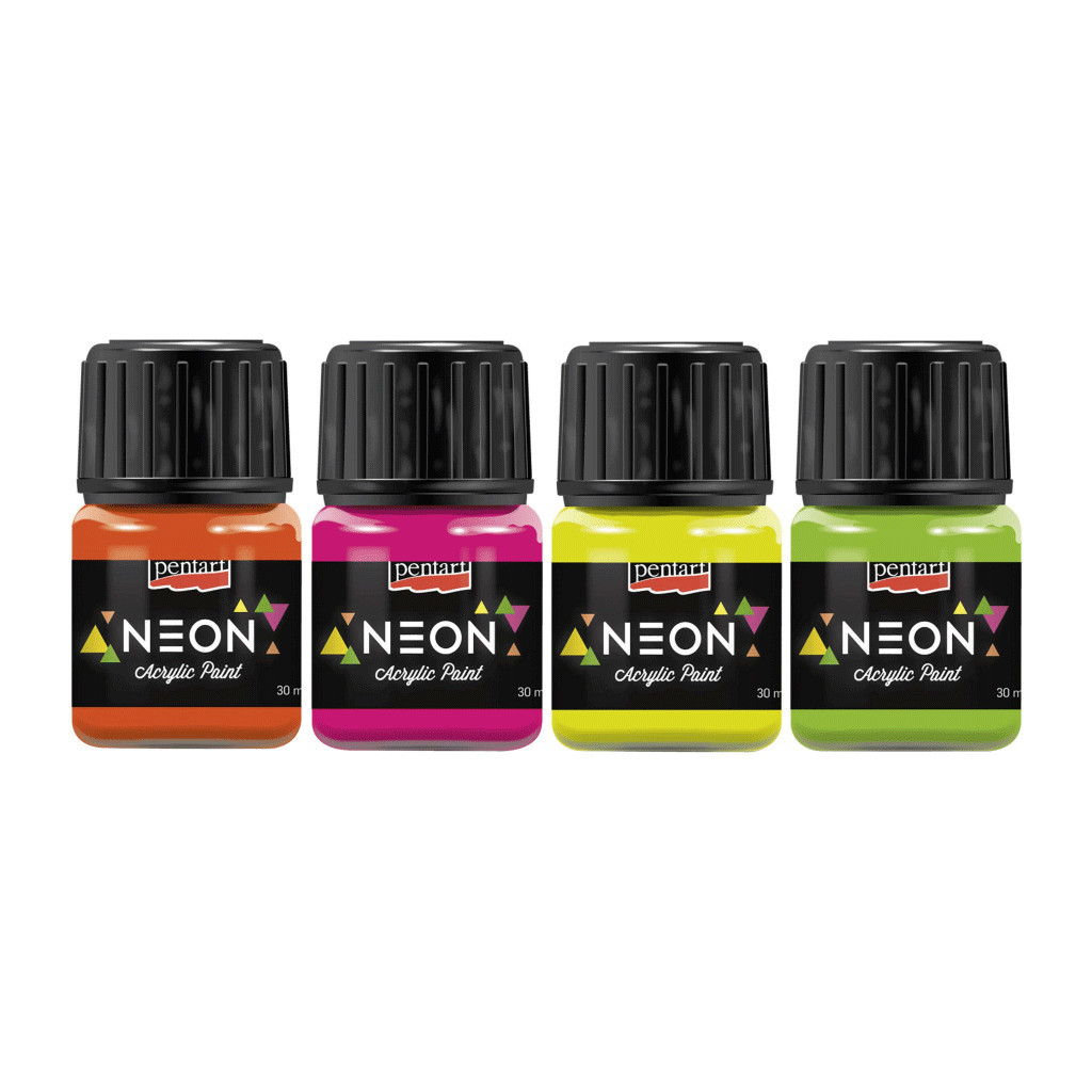Акрилові фарби Pentart Neon, Помаранчева, 30 мл (5997412761313) - зображення 2