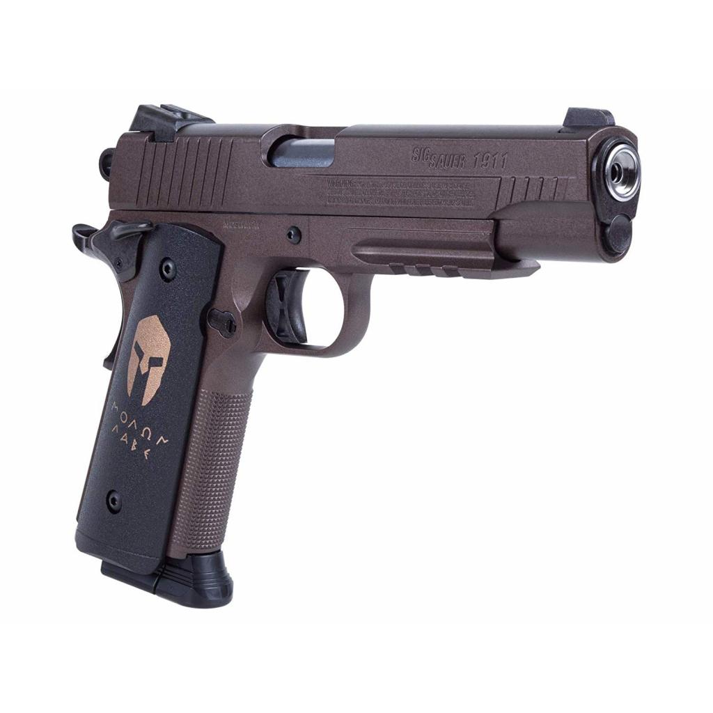 Пневматичний пістолет Sig Sauer Air 1911 Spartan 4,5 мм (AIR-1911BB-SPARTAN) - зображення 3