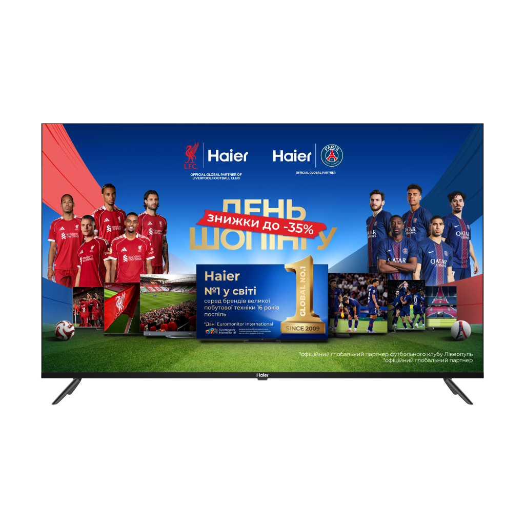 Телевізор Haier H55K801UG - зображення 1