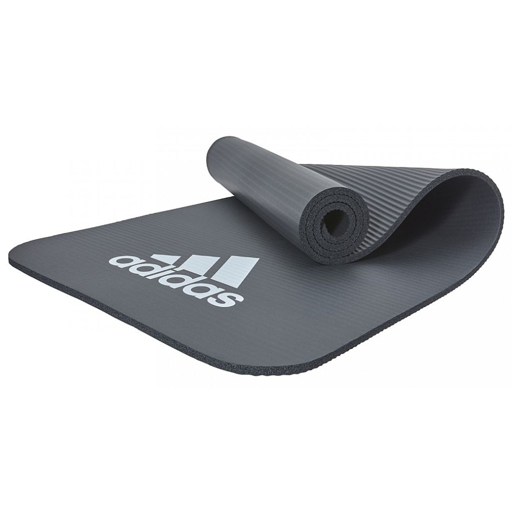 Килимок для фітнесу Adidas Fitness Mat 183 х 61 х 1 см ADMT-11015GR сірий (885652020190) - зображення 6