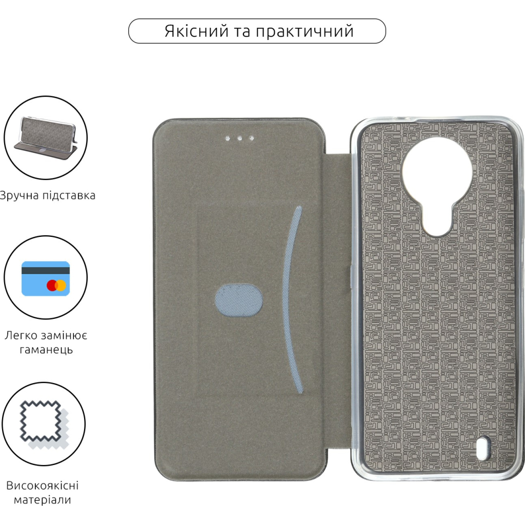Чохол до мобільного телефона Armorstandart G-Case Nokia 1.4 Black (ARM59891) - зображення 3